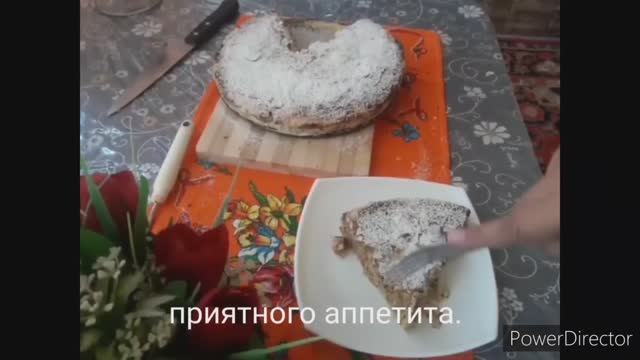 Яблочный пирог🔥🔥 Нежный и рассыпчатый. Без яиц🔥🔥 смотреть онлайн