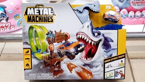 Машинки Hot Wheels, Wellу, Zuru на треке ZURU Metal machines ZURU SHARK attact track