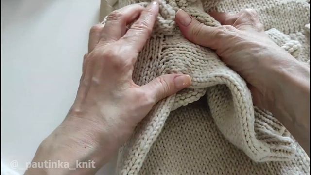 МК Один, а Джемпера Два Разных #_pautinka_knit #каксвязатьсвитер #свитерспицами #длядетей