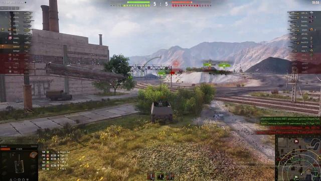 Бой на Nashorn МИР ТАНКОВ смотреть онлайн