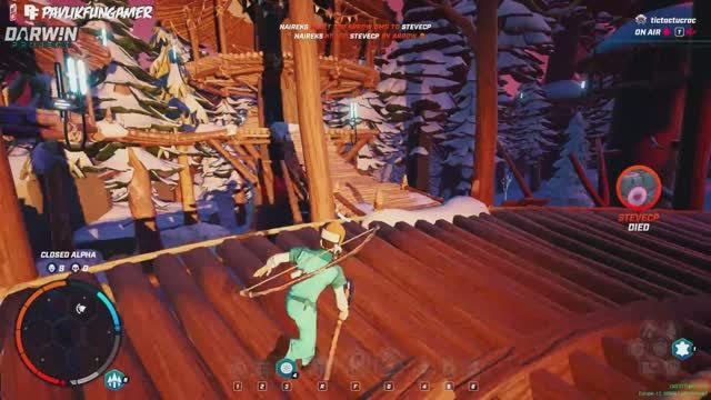 The Darwin project. туториал, как играть. Взял топ 1 конкурент PUBG и FORTNITE