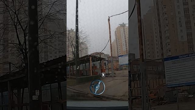 СЛОЖНЫЙ УЧАСТОК на маршруте ГАИ #вождение #экзаменвга?