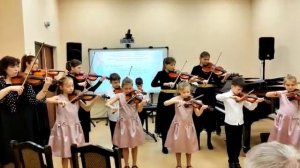 Ж.Л.Металлиди,,Деревенские музыканты”Ансамбль скрипачей,,Весёлый смычок'' ДШИ ,,Синтез''г. Серпухов