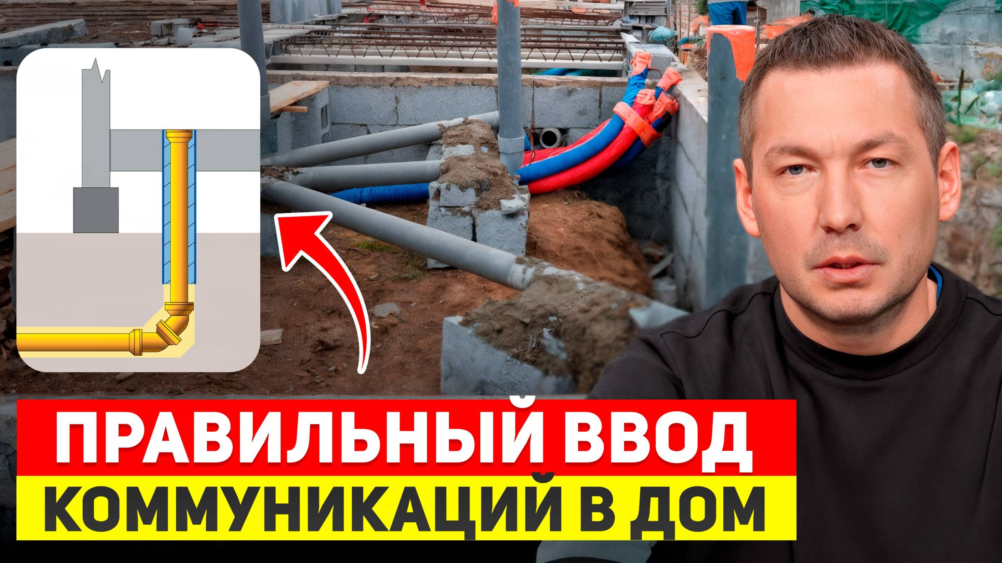 Ввод коммуникаций в частный ДОМ! Как сделать правильно?