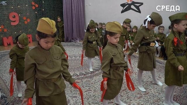 В детском саду «Якорёк» прошёл праздничный утренник ко Дню Победы