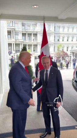 Премьер Канады Карни прибыл в Белый дом для встречи с Трампом