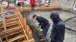 Заливка фундамента для новой мечети в с. Миарсо ( Ч1ОЙДИБАЙ ) - 06.05.2025 Г