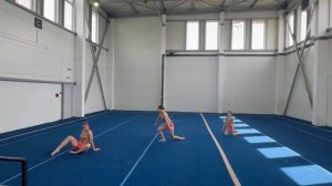 ТР 1 спортивный, Боброва - Казимирова - Князева, ДК Маш-ль, Темповое упражнение