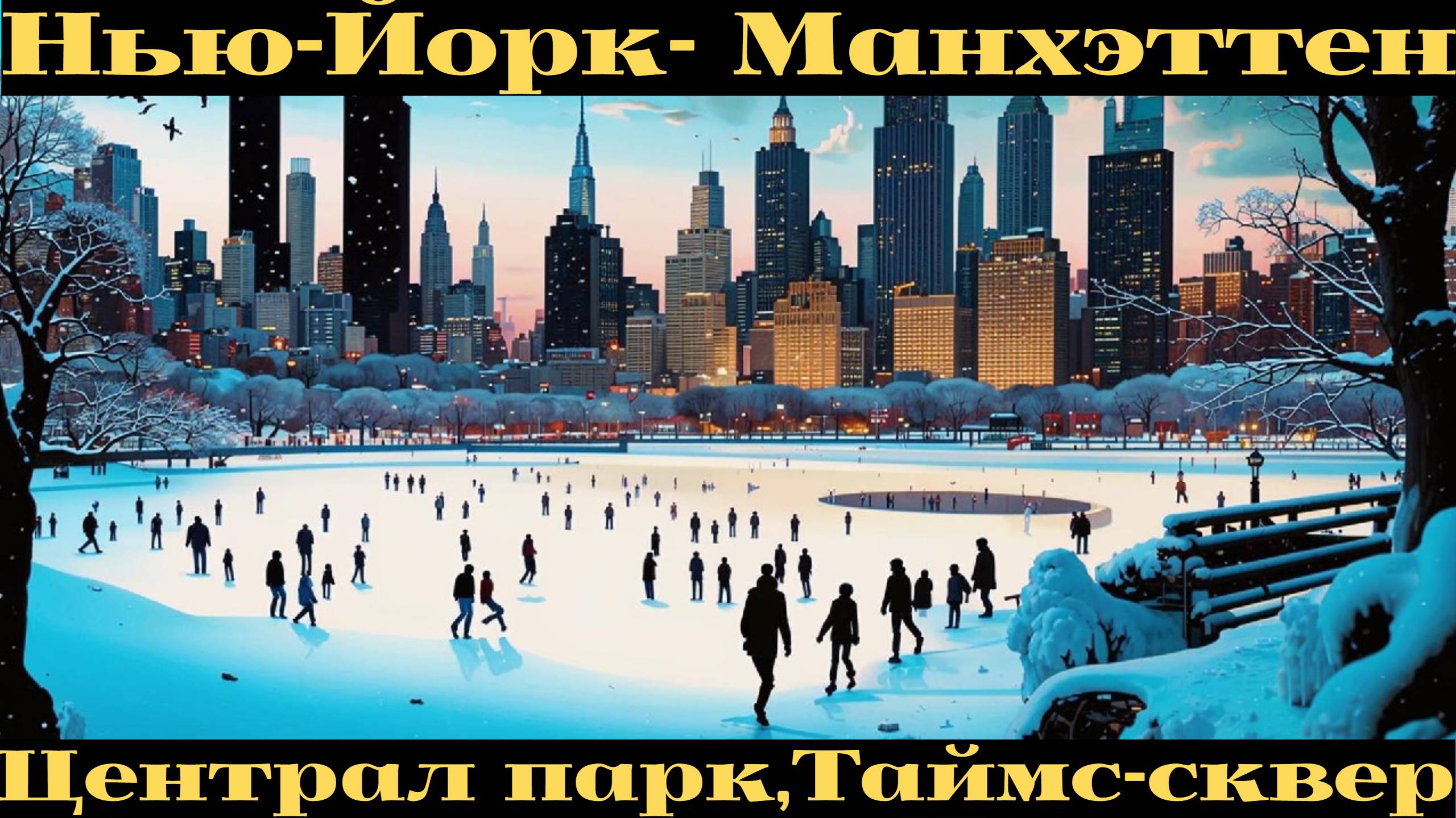 Выходной день в Нью Йорке, Манхэттен и Централ парк (Кирилл Freedom)