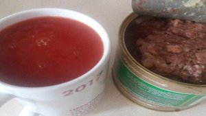Мясной соус из говяжьей тушенки к пасте