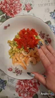 Вкусный салат, необычная подача...
