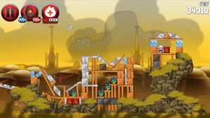 Angry Birds Star Wars II Мятежники #11 (Свинская сторона)