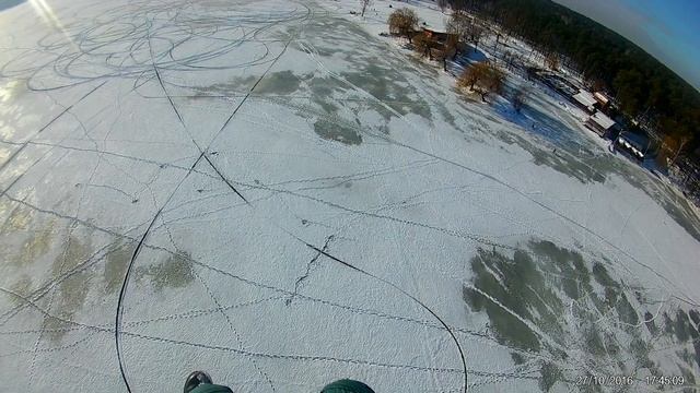 Гидропарк полеты зима Житомир смотреть онлайн