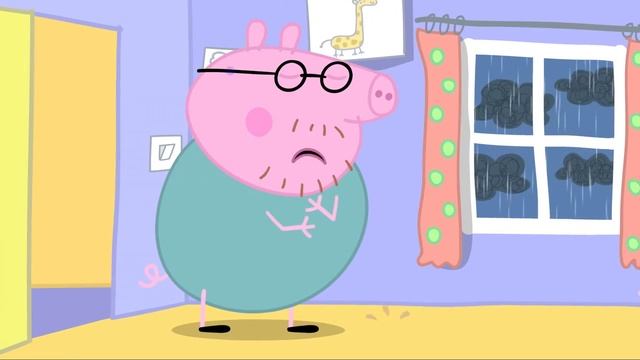 Мультсериал Свинка Пеппа. Серия - Гроза. смотреть онлайн