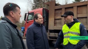 Ростислав Гольдштейн проинспектировал ход ремонта автомобильной дороги Сыктывкар-Кудымкар