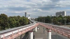 Монорельсовая дорога Москва В.Д. Н .Х .