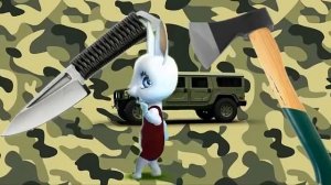 Zoobe Зайка Прикольная песня на 23 февраля :-)