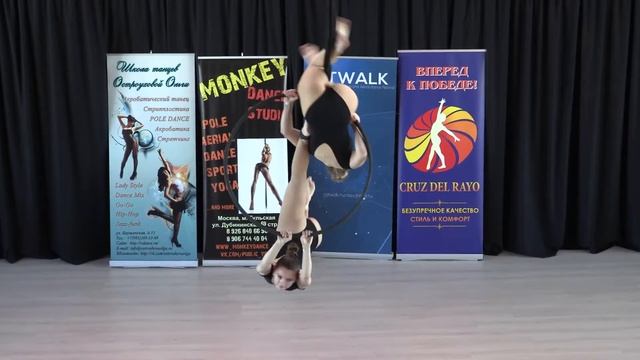 Хвостикова Ольга и Нилова Мария - Catwalk Dance Fest VIIl [pole dance, aerial] 14.05.17.