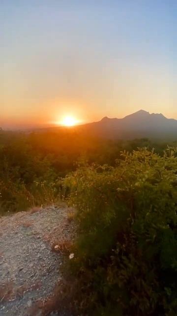 Перкальские скалы перкальские скалы пятигорск вечер горы закат бештау горизонт кавказ лес