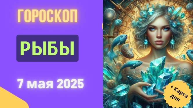♓ 7 МАЯ 2025: ГОРОСКОП НА СЕГОДНЯ ДЛЯ РЫБ – МАГИЯ И ОТКРОВЕНИЯ!