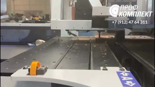 Сверлильно-присадочный центр с ЧПУ SKZ612B в работе. - "Профкомплект"