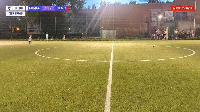 тольяттинськая футбольный лига 6х6     Альфа  1 : 3 Темп-прибрежный