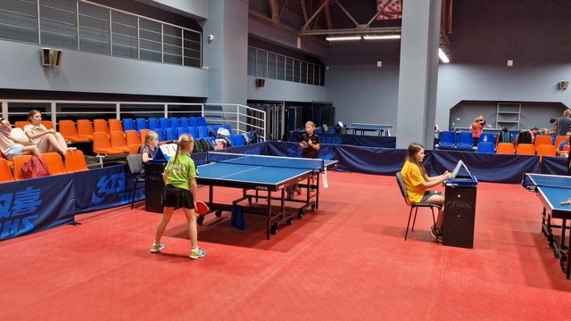 Игра 7🏓, Казань, август 2024, до 12 лет Межрегиональные со