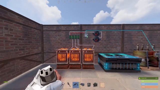 Автоматические печи Rust | Гайд как подключить электрич? смотреть онлайн