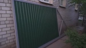 Откатные 3 метровые ворота готовы к установке .