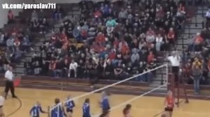 Мощный удар в голову (Волейбол. Женщины.)