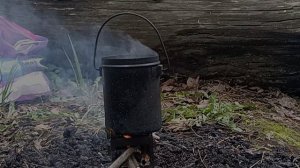 Печка печеночница или как я долго кипятил чай