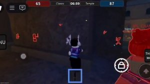 Roblox murderers vs. sheriffs in the temple ( part 2) Gameplay -3