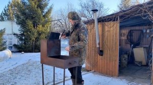 Пеллеты для отопления в камине? Эксперимент. #stove