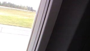 Взлет из Питера в Болгарию. Вид из салона самолета. Boeing