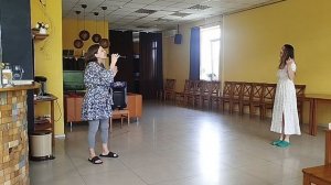 Синие лебеди, генеральная репетиция