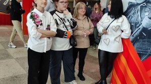 Интерактивная площадка посвященная 80 летию Великой Победы. Посёлок Пангоды 6 Мая 2025г.
