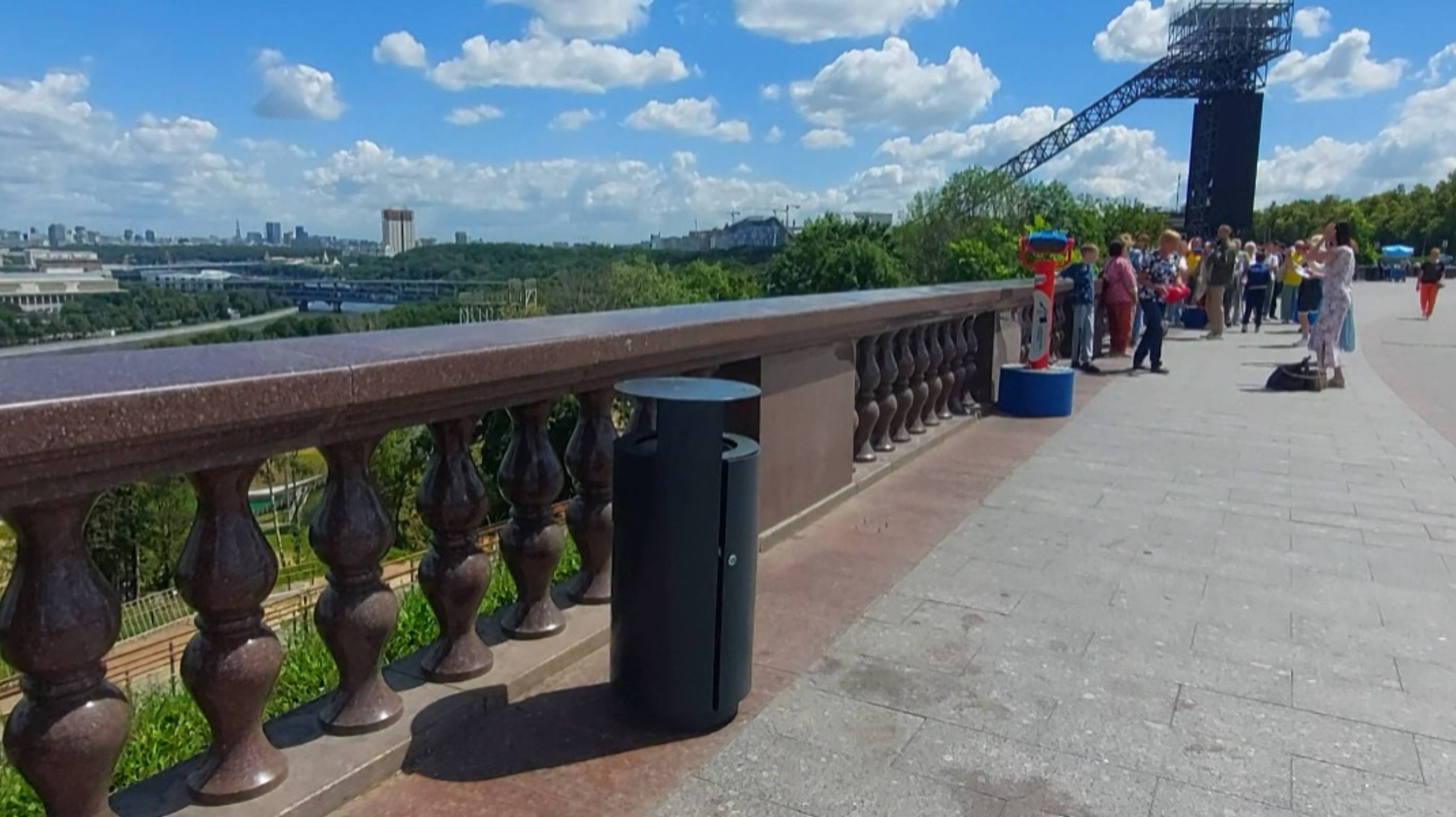 Москва .Воробьевы горы.Автобусная экскурсия