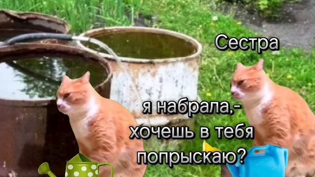 ПОВ: пошли с систр поливать огород #рекомендации #хочу?