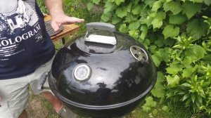 Свиные ребра барбекю в гриле методом "Low and slow".