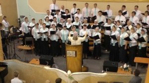 01 Из шума улиц и дорог, пришли мы в дом молитвы, хор ОЦХВЕ Пермь, 08.10.2016 HD (360p)