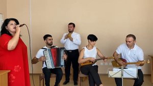 Хьапак1э иорэд/солистка Люся Хоконова, народный ансамбль «Шапсугия»