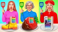 Кулинарный Челлендж: Я против Бабушки | Вкусные Кухонные Лайфхаки
