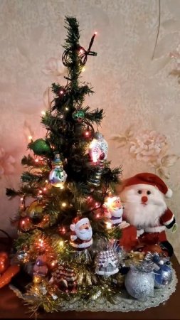 Домашняя новогодняя елочка