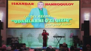 Iskandar Hamroqulov - Odamlarni o'zi qiziq nomli konsert dasturi 2024