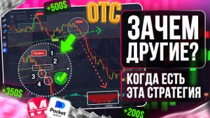 Анализ рынка на OTC-парах: ПРОСТАЯ стратегия с тремя индикаторами / Обучение трейдингу для новичков
