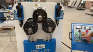 Презентация недорогого профилегибочного станка IBC IPK87