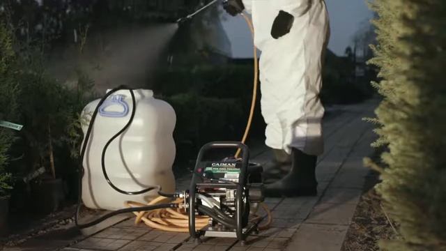Опрыскиватель бензиновый CAIMAN Fog King PSS 20m смотреть онлайн