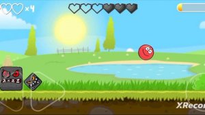 Red Ball 4 Зелёные холмы БОСС