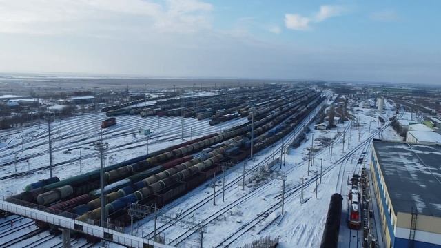 ст. Имени Максима Горького от маневрового к Центральному посту Волгоградская область смотреть онлайн