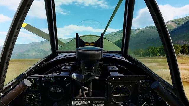 P-47D-30. Флаттер. Отказ двигателя. Вынужденная посадка.
